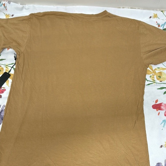 Tan Short Sleeve Tee for Effortless Style - Picture 7 of 7